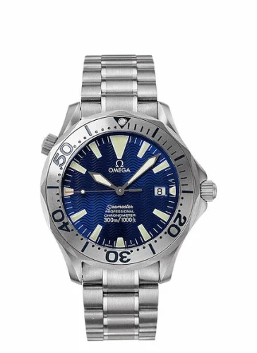 Omega Seamaster Diver 300M Automatic 41 Titanium / Electric Blue / Bracelet 2232.80.00 (22328000)